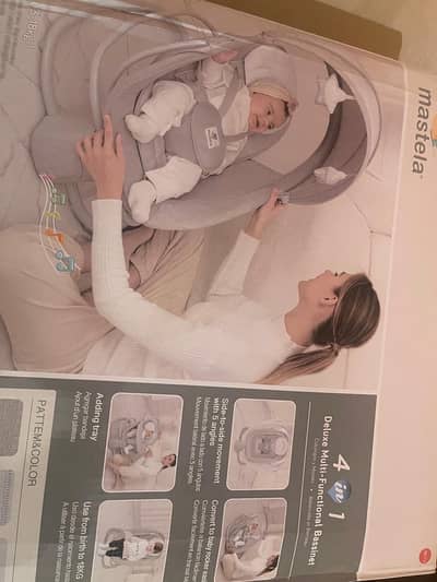 Mastela  4-in-1 Baby Swing Bassinet Rocker - Like New