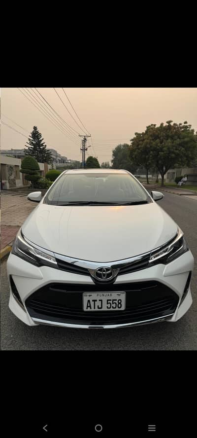 Toyota Corolla Altis 1.6x special edition bumper to bumper jeniun