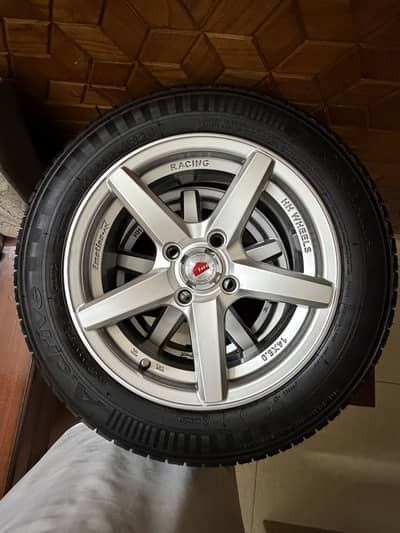 Alloy Rims with Yokohama tires