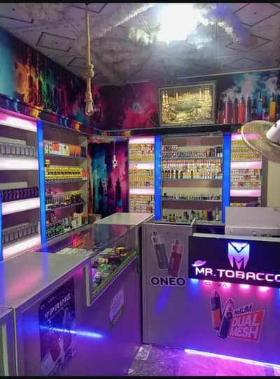 vape shop urgent sale