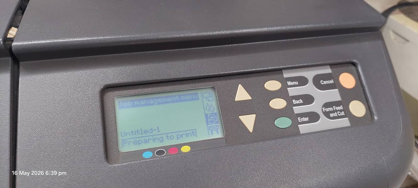 HP DesignJet 800PS 42" Large Format Plotter Printer Working Condition 1