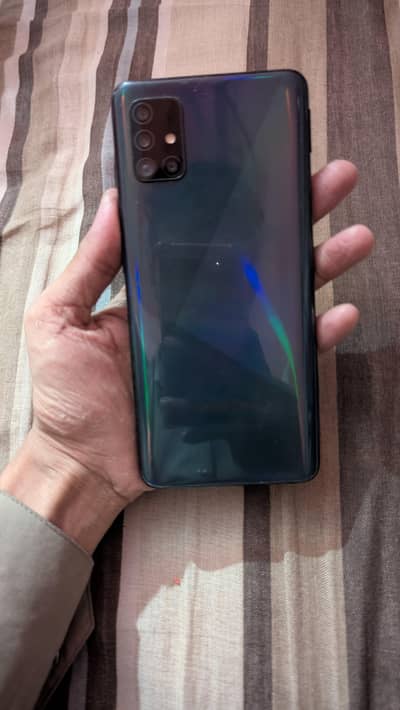 Samsung A51 With Box Finger Faild