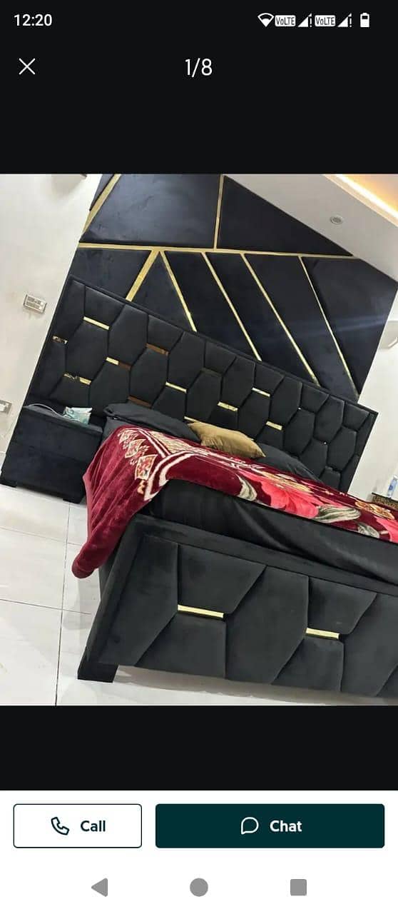 Bed said table with Dressing 1