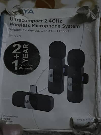 BOYA mic 2 in 1