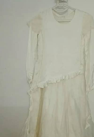 white frock