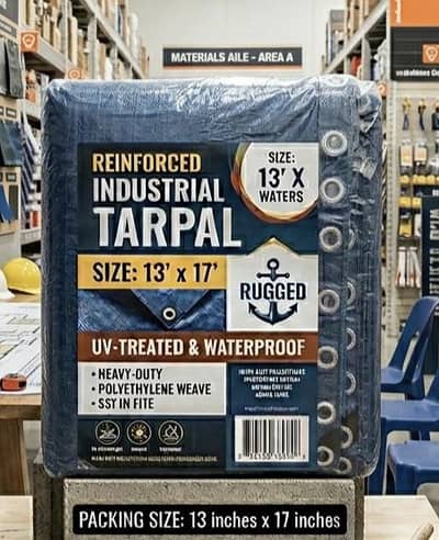 tarpal  shade water proof for different uses brand new