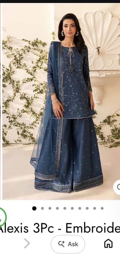 Batik sharara dress size medium