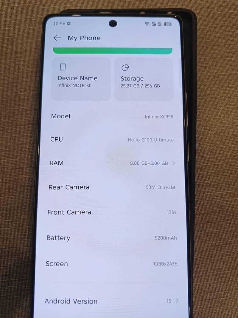 INFINIX NOTE 50 7