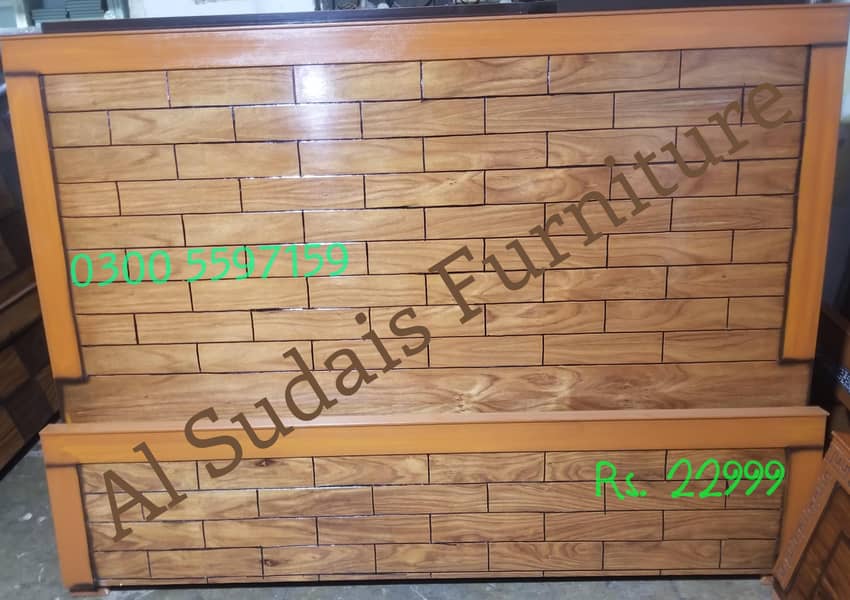 king size bed| wood bed set| bed side table dressing| solid single bed 2