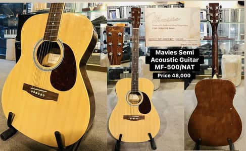 Mavies Semi acoustic guitar / Grand Pinao / Keyboard / Amplifier