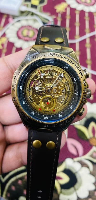 Automatic mechanical watch for men