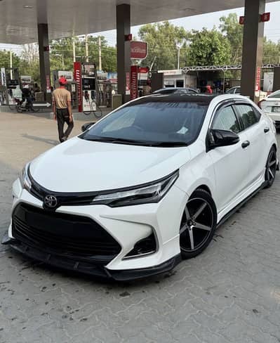 Toyota Corolla Altis Grande Black Interior