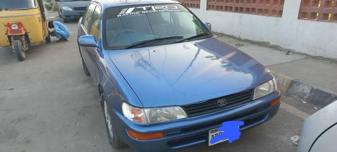 Toyota Corolla XE 2001 blue colour  03332272270