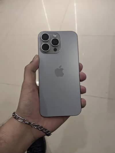 15 Pro Max Non-PTA Jv 256gb White Titanium
