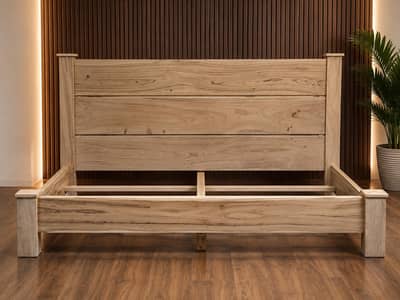 New pure woden kikar bed