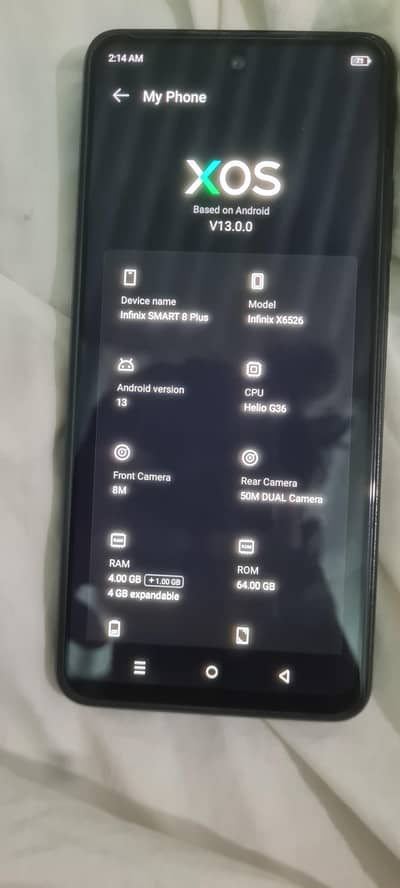 infinix samrt 8 plus