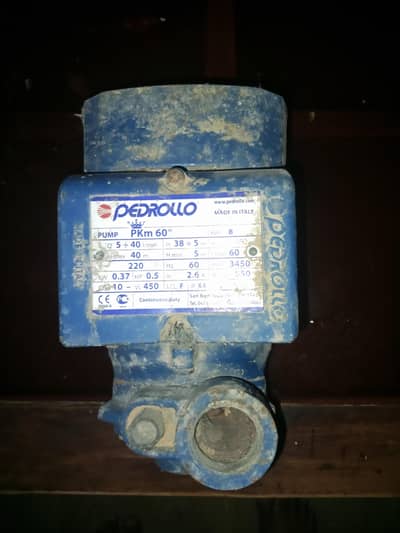 pedrollo water pump used