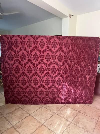 Beautiful hand embroidered designer blind