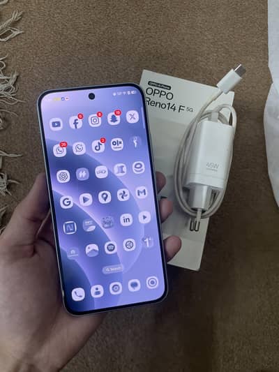Oppo Reno 14F 5G Official PTA Approved w Full Box