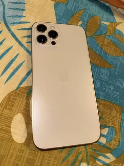 Apple iPhone 12 Pro Max 256GB Gold PTA Approved HK Model Dual SIM
