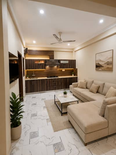 E-11-2 markaz 1BHK luxury furnished flat available for rent in E-11 Islamabad