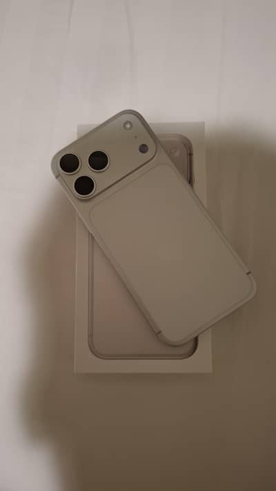 Iphone 17 pro max 256gb Silver