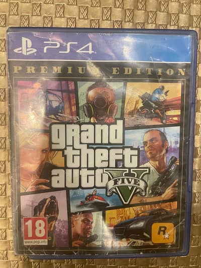 GTA5 Premium edition (ps4) for sale
