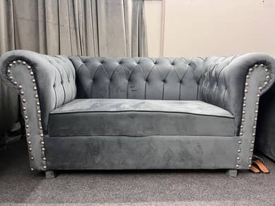 6 seater sofa set with cushions