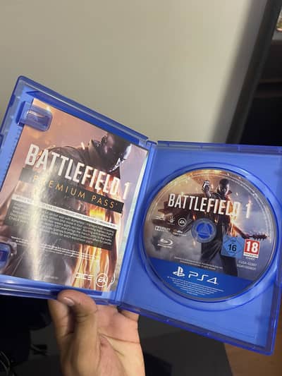 Battlefield 1 ps4 original CD