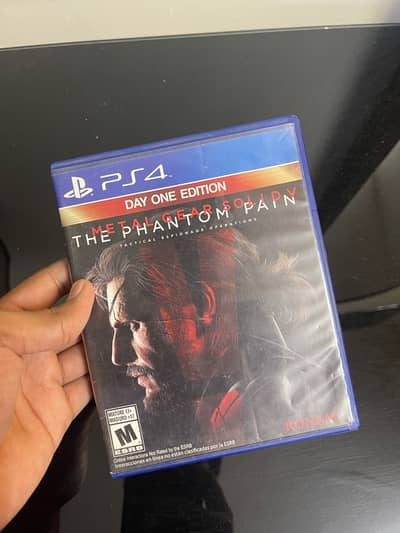 Metal gear solid 5 day 1 edition ps4