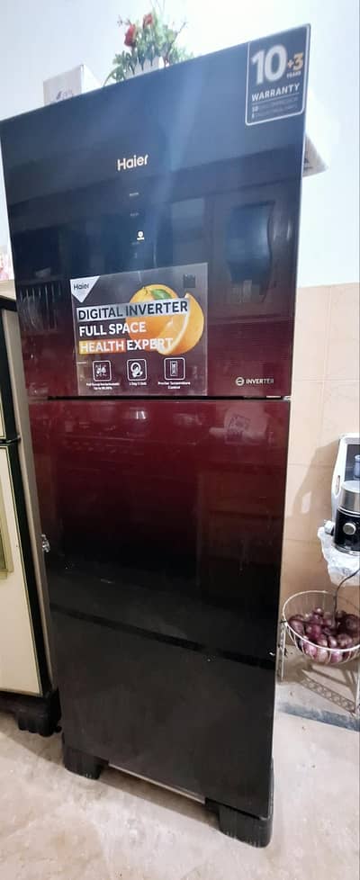 haier inverter refrigerator in 10/10 condition