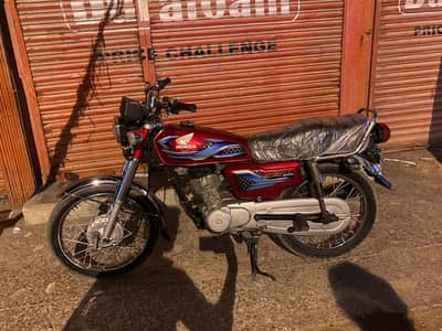 Honda cg 125 sindh number cplc clear pepar clear