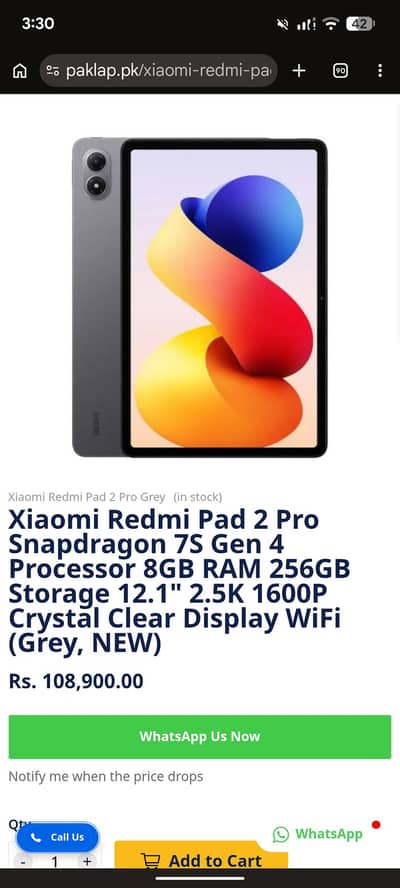 Redmi pad 2 pro