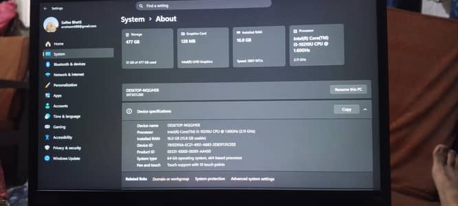 Lenovo Thinkpad x13 1st gen