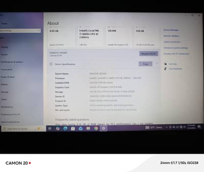 Dell laptop core i7 6 generation