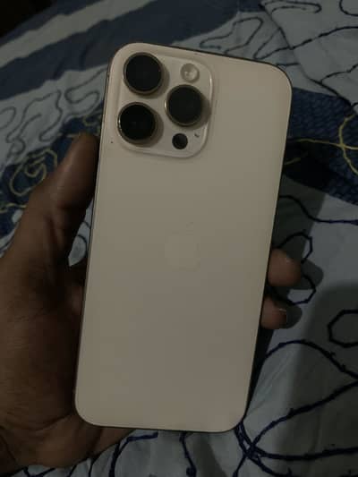 iPhone 16 pro max 256 dual physical pta approve minor glass crack