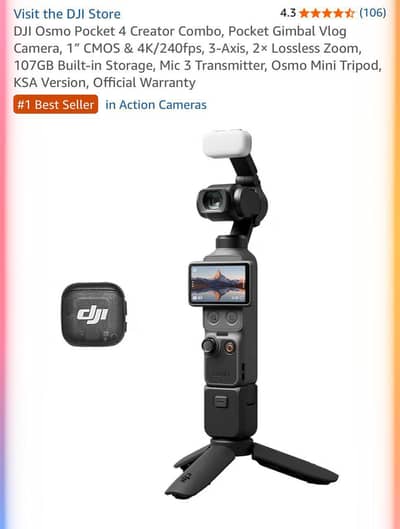 dji osmo pocket 4 creator Cambo