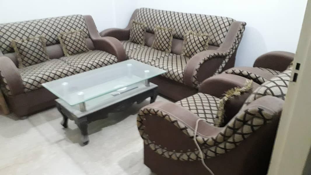 Sofa Set with Center Table 0