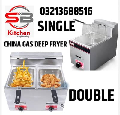 Commercial Fryer Price in Pakistan Double / Single Gas LPG / Electric