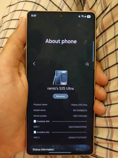 Samsung Mobile S25 Ultra