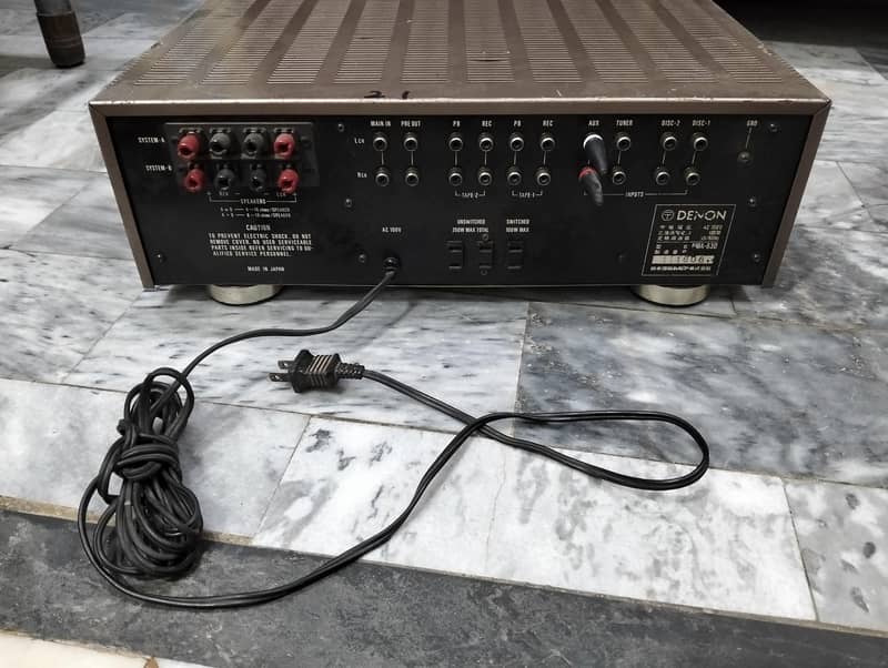 Denon Precision audio component / pre-main amplifier 3