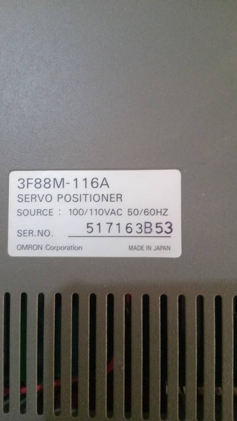 servo drivers omron 5