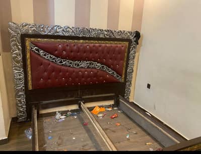 CHINIOTI STYLE WOODEN BED For Sale