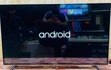 GLANCE. 43" android tv. smart. led tv