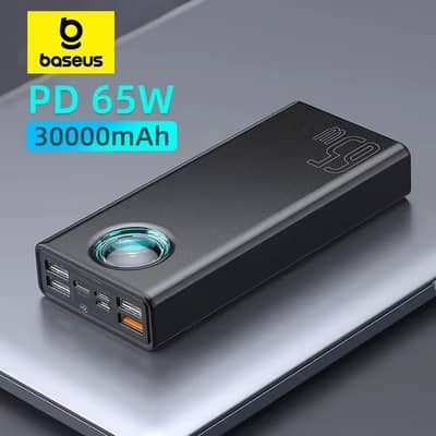 Baseus Amblight 30000mAh 65W Box Pack Power Bank Digital Display
