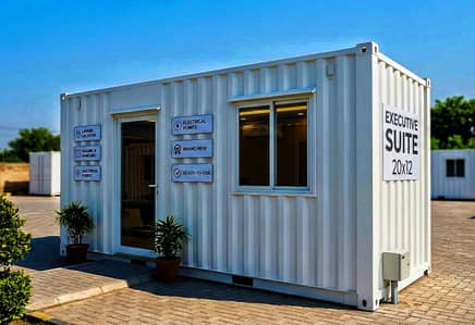  READY-TO-USE LUXURY OFFICE CONTAINERS FOR SALE! 