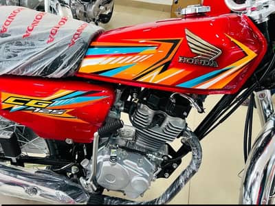Honda 125 zero meter open vocher ist fule AP khud  dalain gay