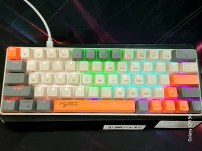 Gaming rgb 60% Machanical keyboard with complete box