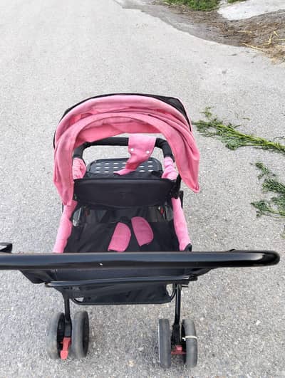 a baby stroller double cushion 10/10