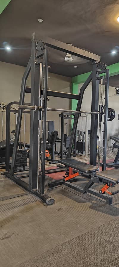 smith Olympic Banch press |Olympic Flat Bench Press